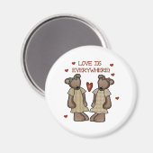 Beren Liefde is overal Magneet (Voorkant / Achterkant)