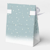 Beren met kerstpootkoek in sneeuw bedankdoosjes (Achterkant)