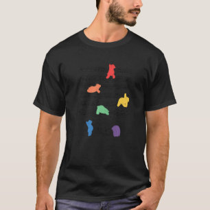 Beren Muziek Yoga Muziek Spelen Noot Mediteren Lgb T-shirt