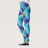 Beren peuters op blauw 2.0 - Leggings (Links)