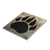 BEREN POOTDRUK TEGELTJE (Zijkant)