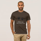 Beren poten t-shirt (Voorkant volledig)