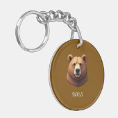 Beren sleutelhanger (Voorkant Links)