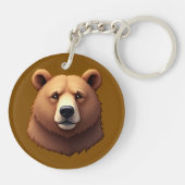 Beren sleutelhanger (Achterkant)
