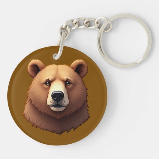Beren sleutelhanger (Achterkant)