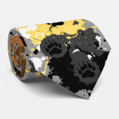 beren sporen stropdas (Opgerold)