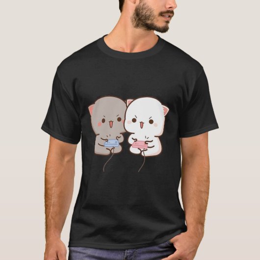 beren van melk en mocha t-shirt (Voorkant)