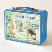 Beren van poolkast op ijskast (Voorkant)