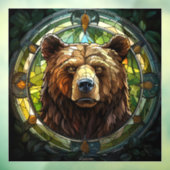 Beren vensterbinding raamsticker (Vel 3)