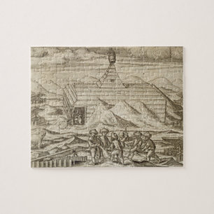 Beren voor het doden en villen van bemanningsleden legpuzzel