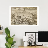 Beren voor het doden en villen van bemanningsleden poster (Thuiskantoor)