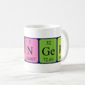 Berengere nom de table périodique mug (Devant droit)