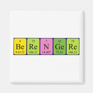 Berengere periodieke lijstnaam magnet magneet