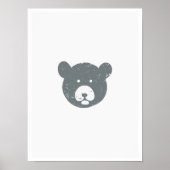 Berengezicht Poster (Voorkant)