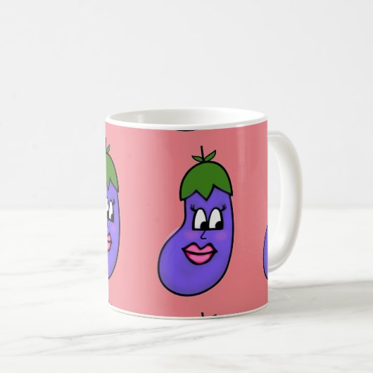 berenjena mug (Devant droit)