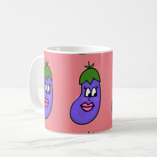 berenjena mug (Devant gauche)