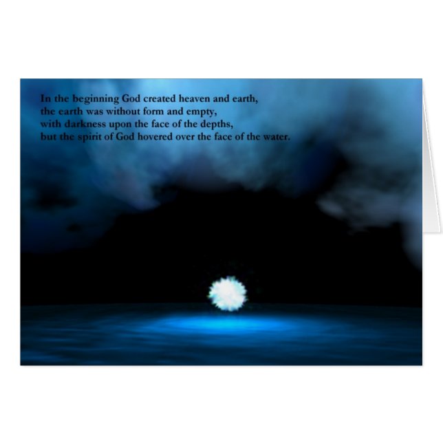 Bereshit - in het begin (Voorkant Horizontaal)