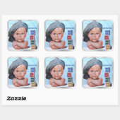 Beret Baby sparen-de-Datum Sticker (Vel)