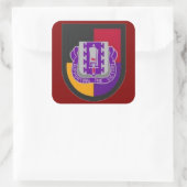 Beret flash & DUI 478e Burgerzaken Bn Stickers (Tas)