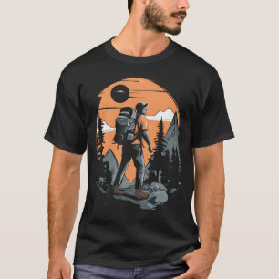 Berg avontuur wandelen t-shirt