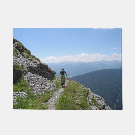 Berg Biking Deurmat (Voorkant)