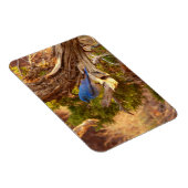 Berg Bluebird in Arches National Park Magneet (Rechterzijde)