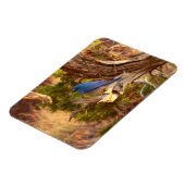 Berg Bluebird in Arches National Park Magneet (Linkerzijde)