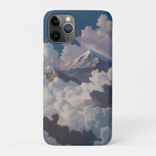 Berg boven de wolken iPhone 11 pro hoesje