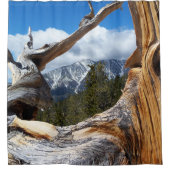 Berg door een boom douchegordijn (Voorkant)