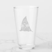 “Berg” - Glas (Achterkant)