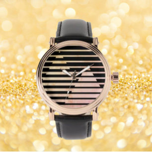 Berg Illusie Horloge