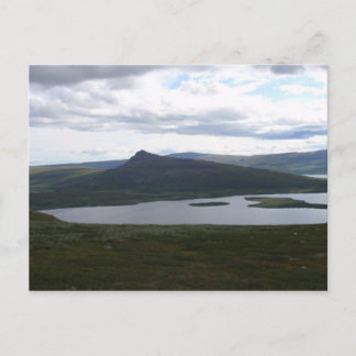 Berg in Noord-Zweden Briefkaart