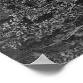 Berg & Indianen Paard bij Cliff Poster (Hoek)