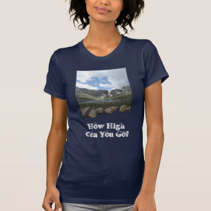Berg meer op het Mt. Evans in Colorado T-shirt