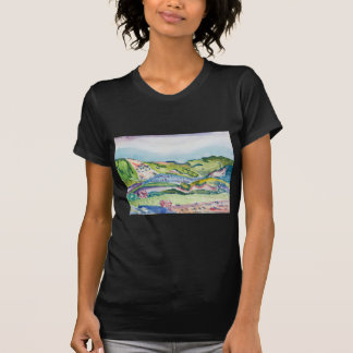 Berg met een schilderij van Red House (ca. 1913) i T-shirt