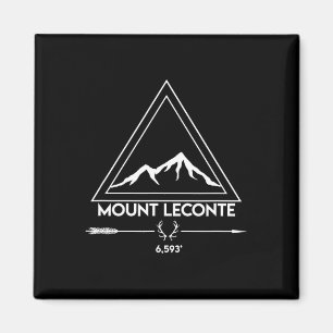 Berg Mt Leconte Smoky Mountains Tennessee Wandelen Magneet