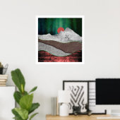 Berg Noorderlicht Poster (Thuiskantoor)