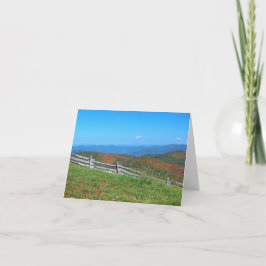 Berg Notecards Kaart