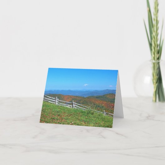 Berg Notecards Kaart (Voorkant)