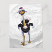 Berg onderweg naar Ostrich Briefkaart (Voorkant)