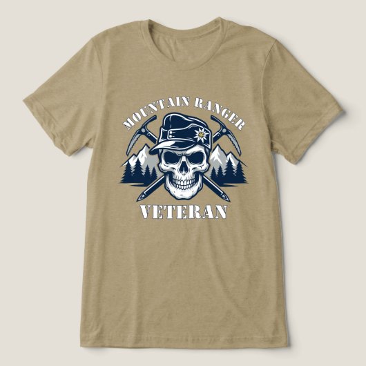 Berg Ranger Tri-Blend Shirt (Design voorkant)