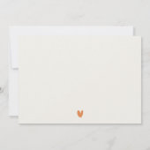 Berg Rivier Herfst Landschap Weekend Feestje Kaart (Achterkant)