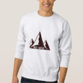 Berg Sweatshirt – Avontuur & Natuur (Voorkant)