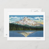 Berg Uitzicht van het Lost Lake Briefkaart (Voorkant / Achterkant)