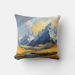 Berg van een prachtige alpine herfst kussen