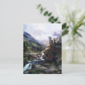 Berg van het Heilige Kruis door Thomas Moran Briefkaart (Staand voorkant)
