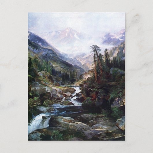 Berg van het Heilige Kruis door Thomas Moran Briefkaart (Voorkant)