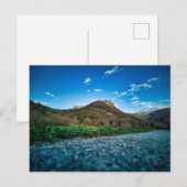 berg vanaf de weg briefkaart (Voorkant / Achterkant)