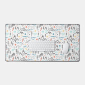 Berg Wandelpatroon Bureaumat (Keyboard & Muis)