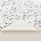 Berg Wandelpatroon Sherpa Deken (3/4)